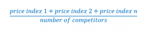 how to calculate price index value