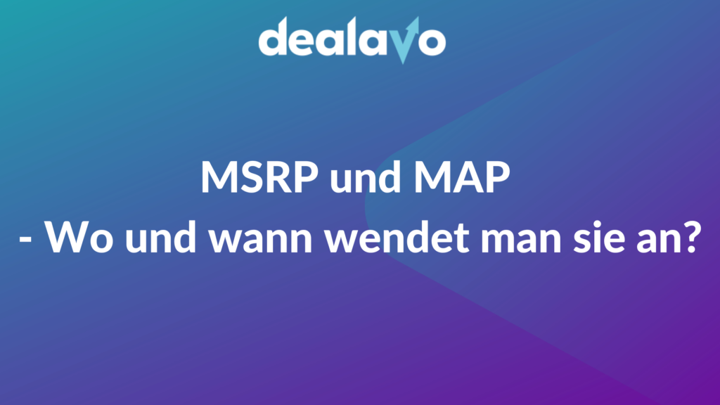 MAP und MSRP